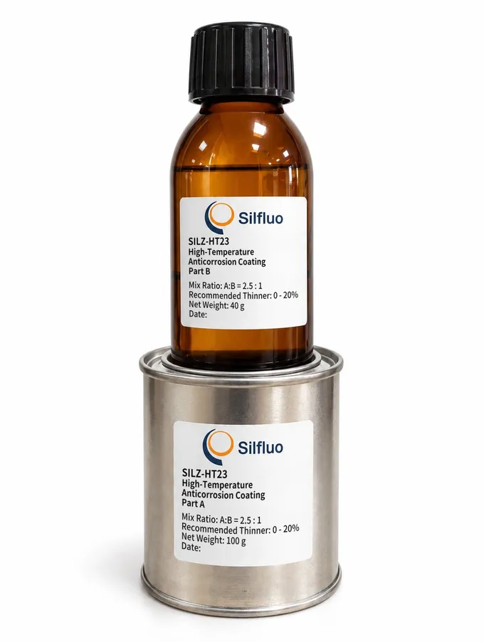 Silfluo SILZ-HT23 high-temperature anti-corrosion nano-ceramic coating (white)